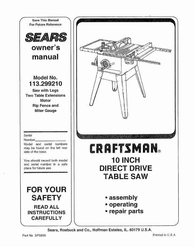 Craftsman Saw 113 29921-page_pdf